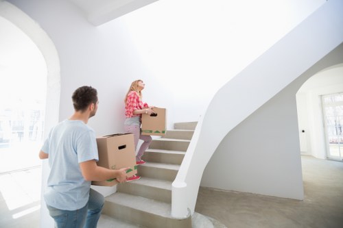Office furniture removal service for a Knightsbridge commercial premises