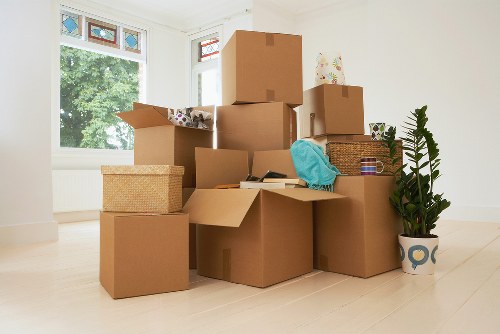 Coordinated office move with packing and transport arrangements in Knightsbridge