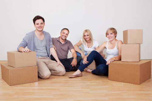 Local removals vehicle ready for a house move in Knightsbridge and nearby areas